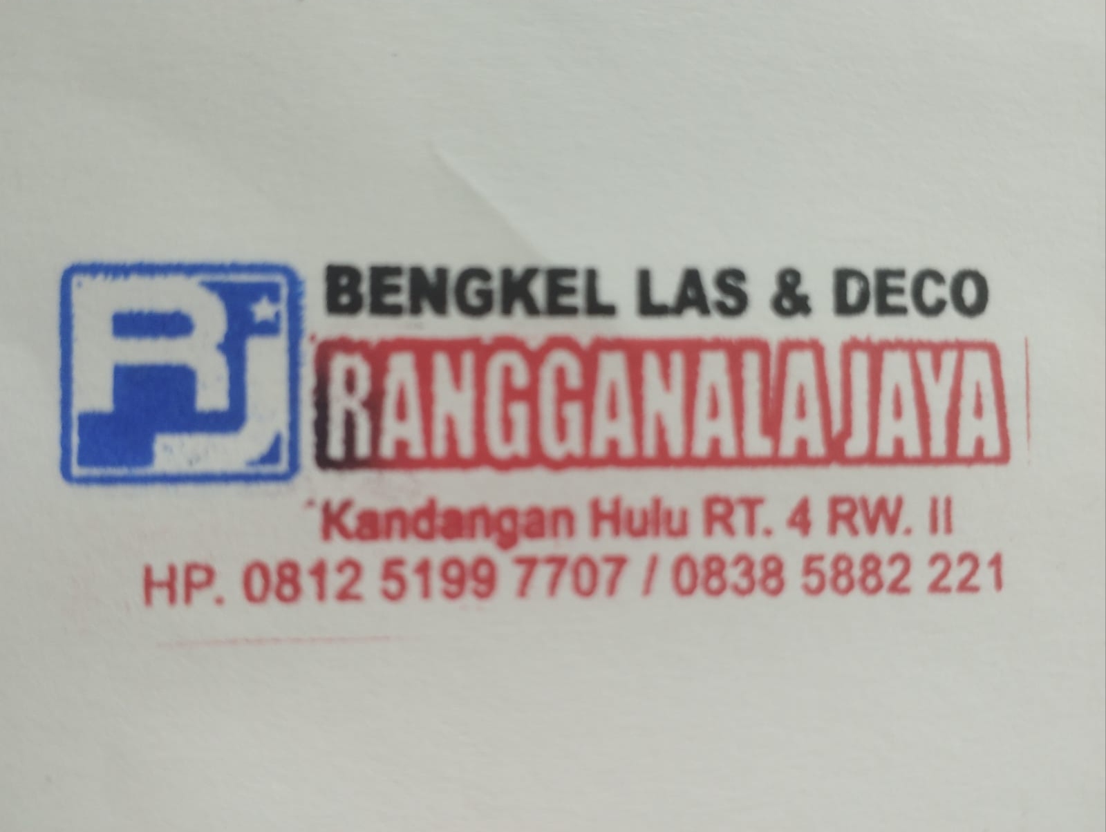 Bengkel Las & Deco Rangganala Jaya