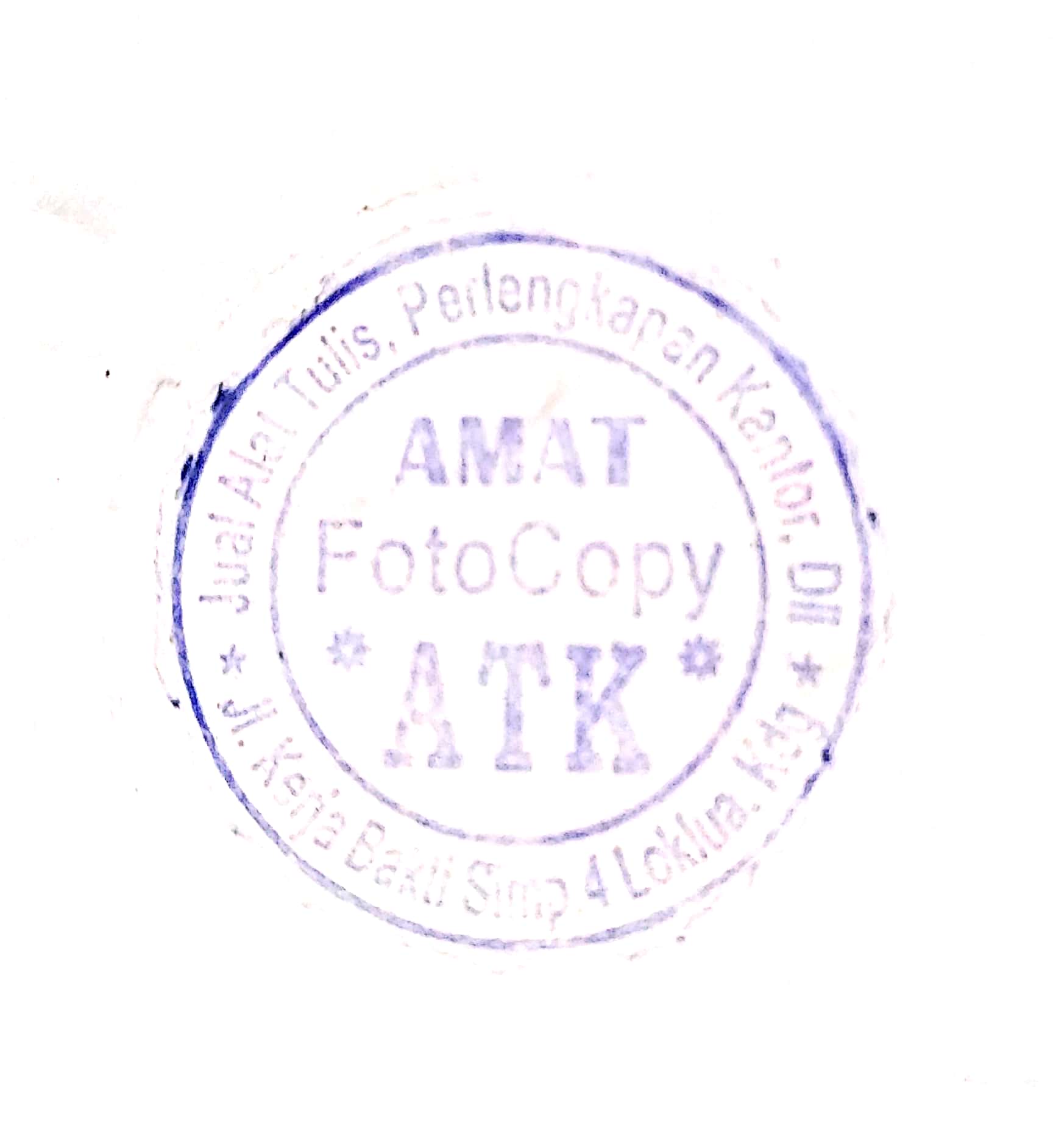 AMAT FOTOCOPY ATK