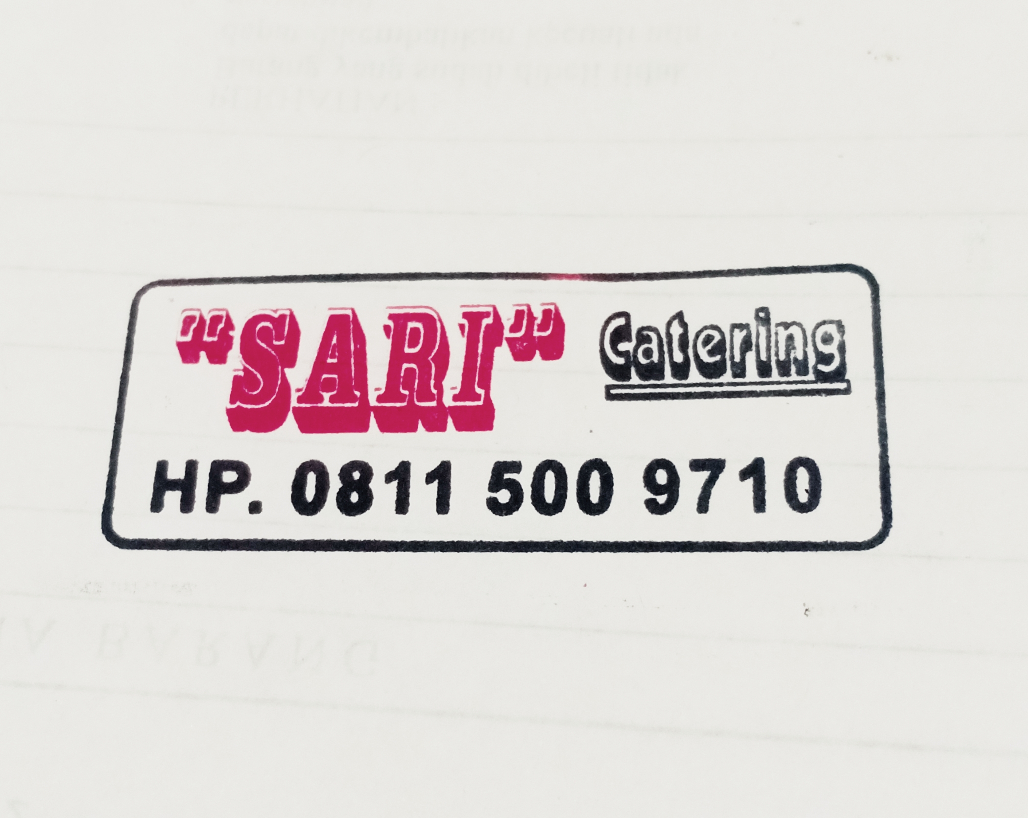 SARI CATERING