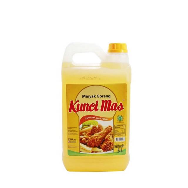 Minyak Goreng Kunci Mas Teng ( 1 Teng isi 5 liter )