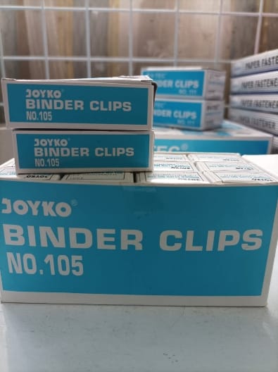 BINDER CLIPS NO.105 JOYKO 12 PCS