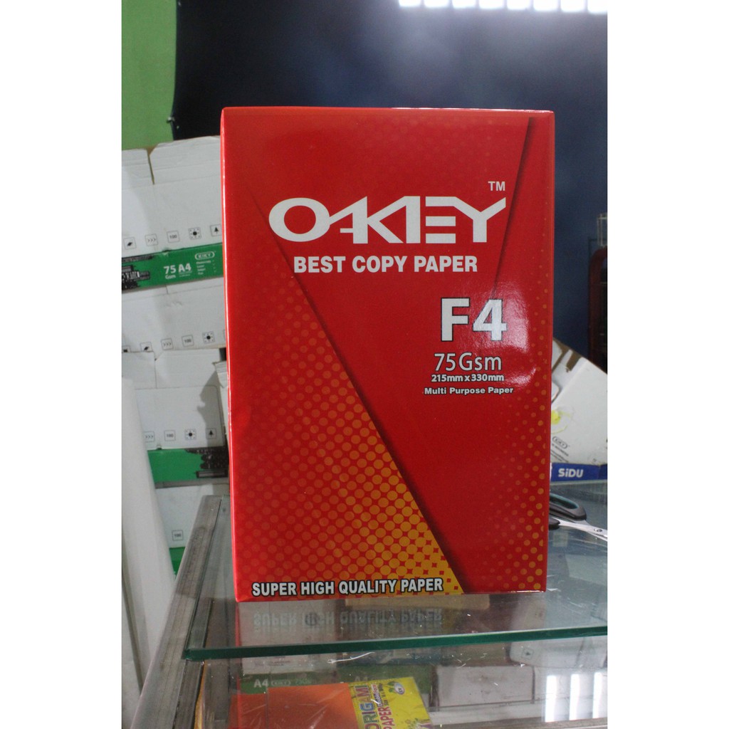 KERTAS F4 75GSM OKEY