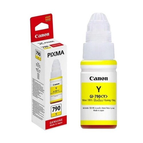 TINTA CANON GI - 790 KUNING/YELLOW ORIGINAL CANON