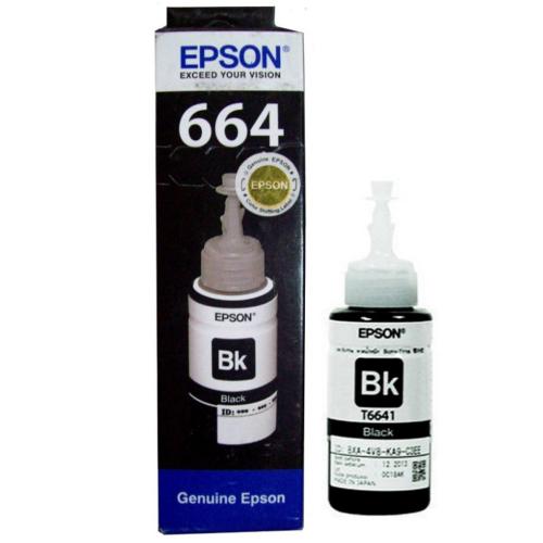 Tinta EPSON 664 Hitam/Black ORIGINAL ASLI EPSON