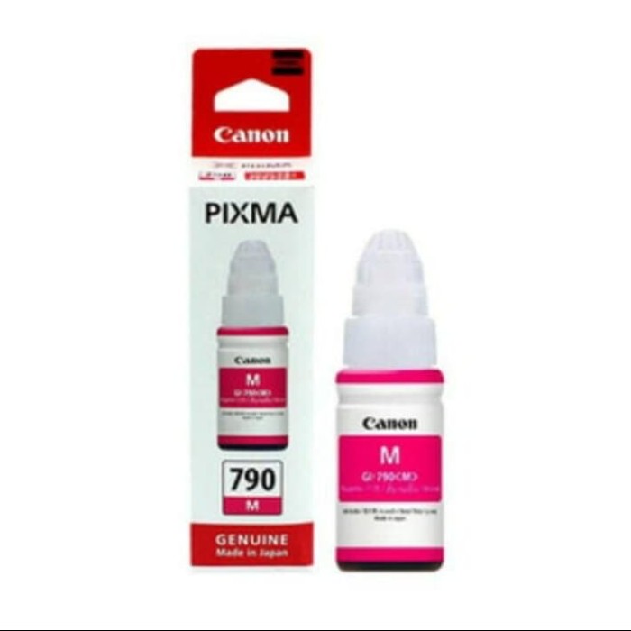 TINTA CANON GI - 790 MERAH/MAGENTA ORIGINAL CANON