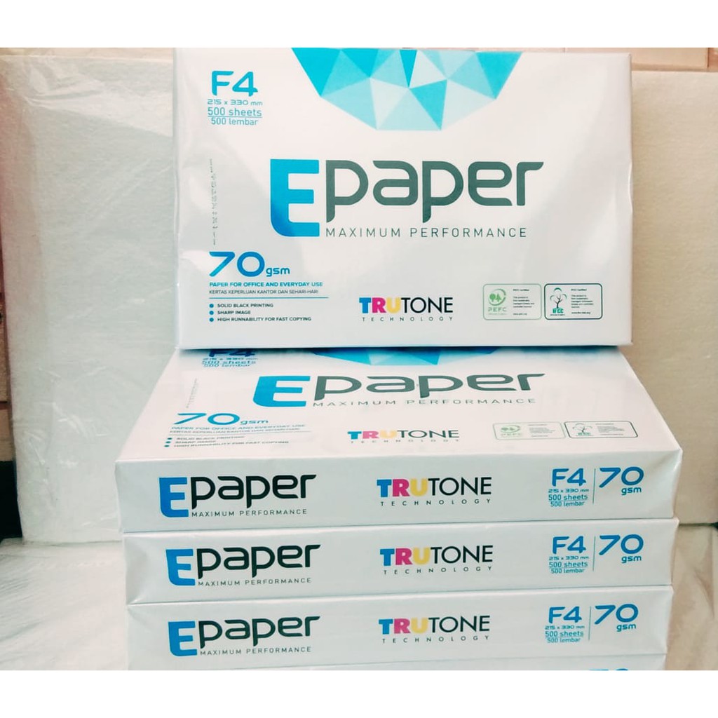 KERTAS F4 70GSM E-PAPER