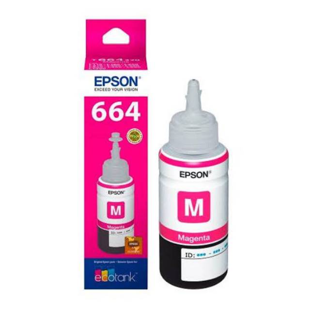 Tinta EPSON 664 Merah/Magenta ORIGINAL ASLI EPSON