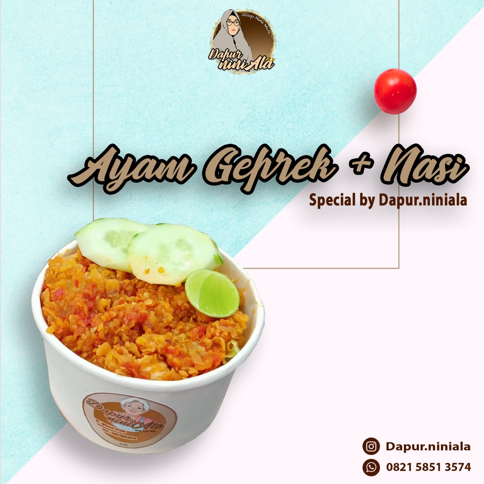 NASI AYAM GEPREK 15K