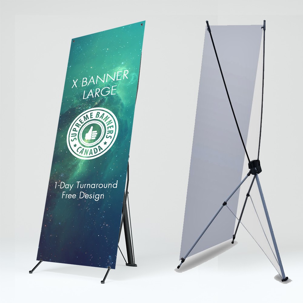 X Banner 60x160cm Luster