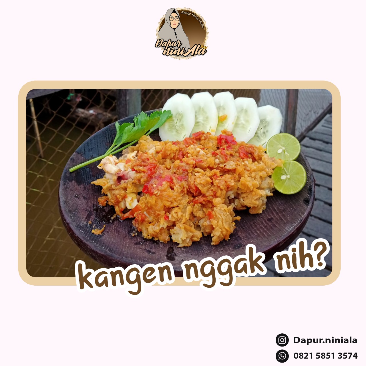 NASI AYAM GEPREK 15K