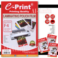 PLASTIK LAMINATING E-PRINT F4