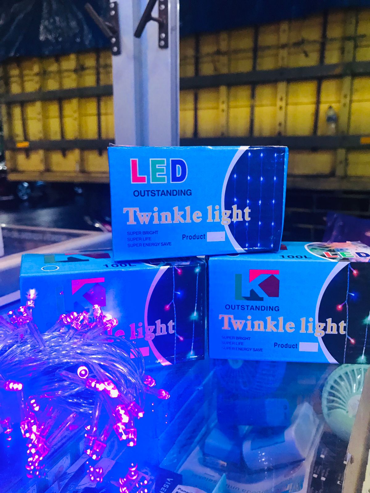 LAMPU SERI TWINKLE LIGHT UNGU