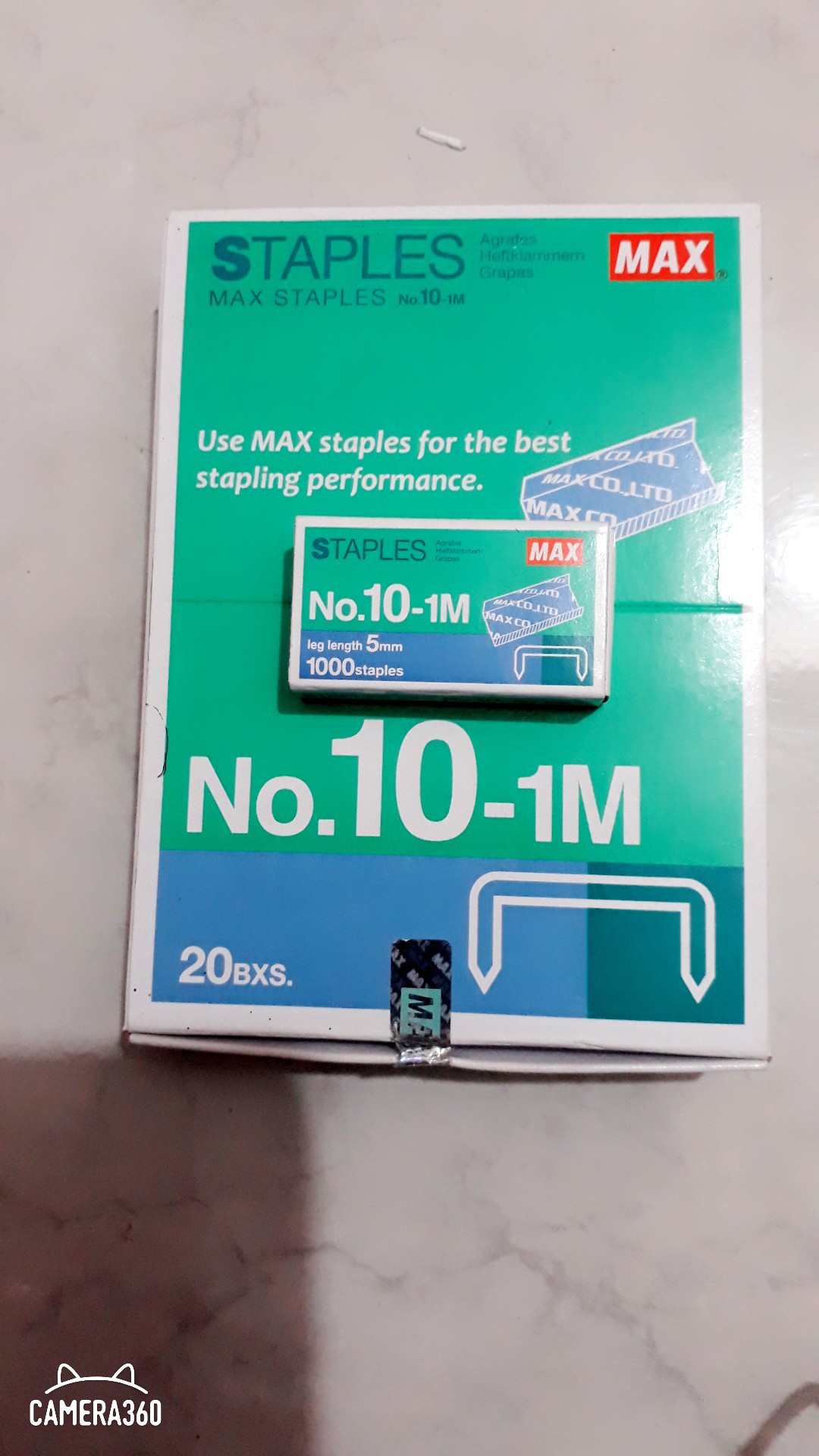 ISI STAPLES MAX NO.10