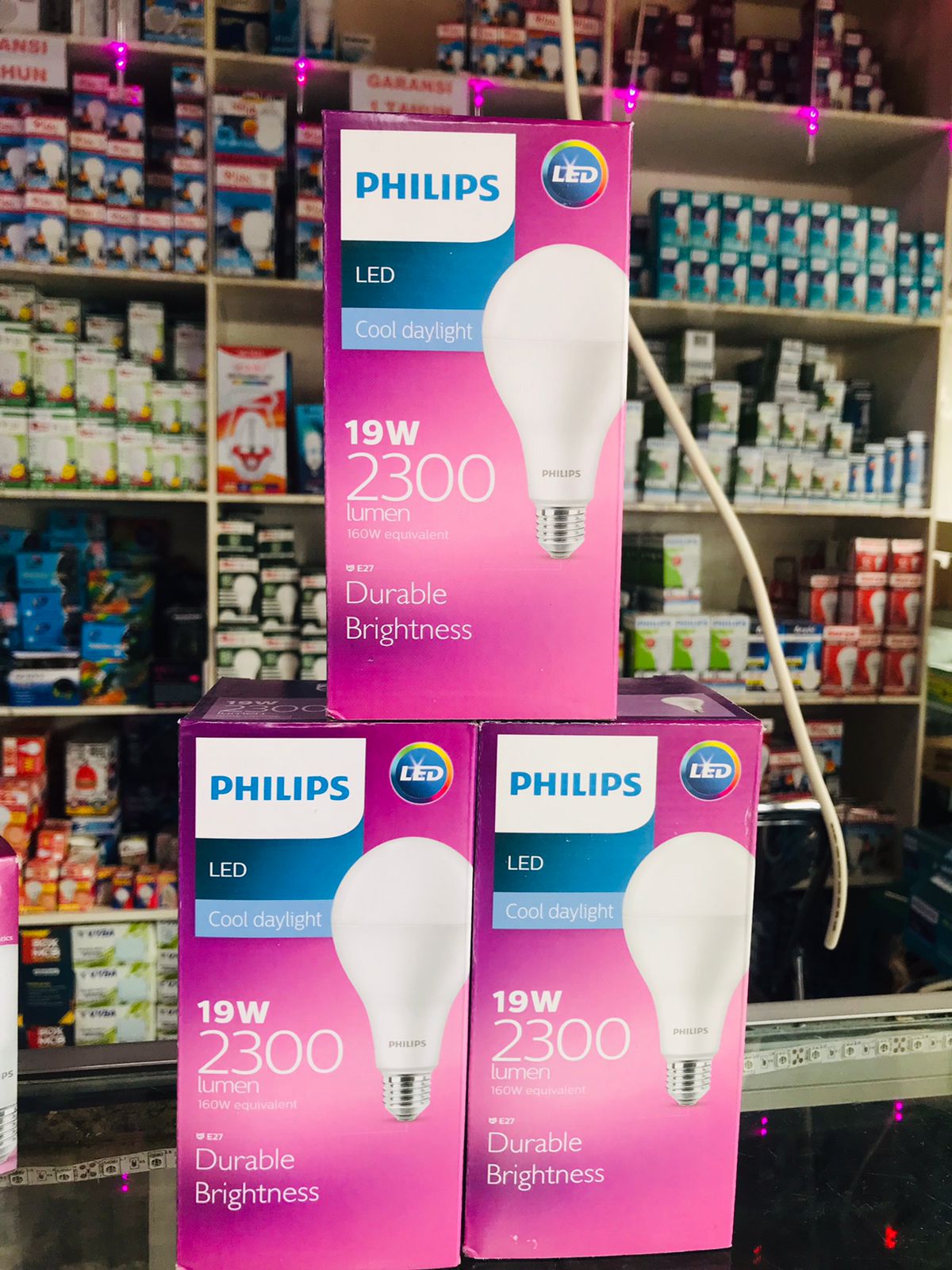 LAMPU PHILIPS LED BULB 19W