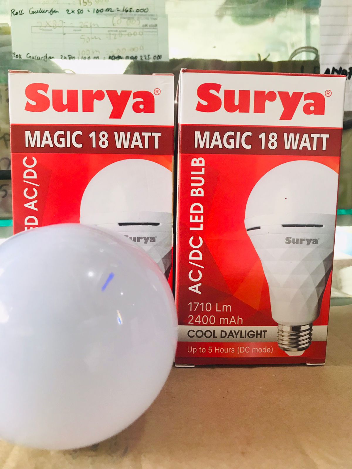 LAMPU EMERGENCY SURYA 18W