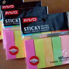 STICKY NOTE FAVO SN-7651