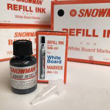 REFILL INK SNOWMAN BOARD MARKER HITAM