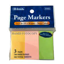 PAGE MARKERS 5102 BAZIC