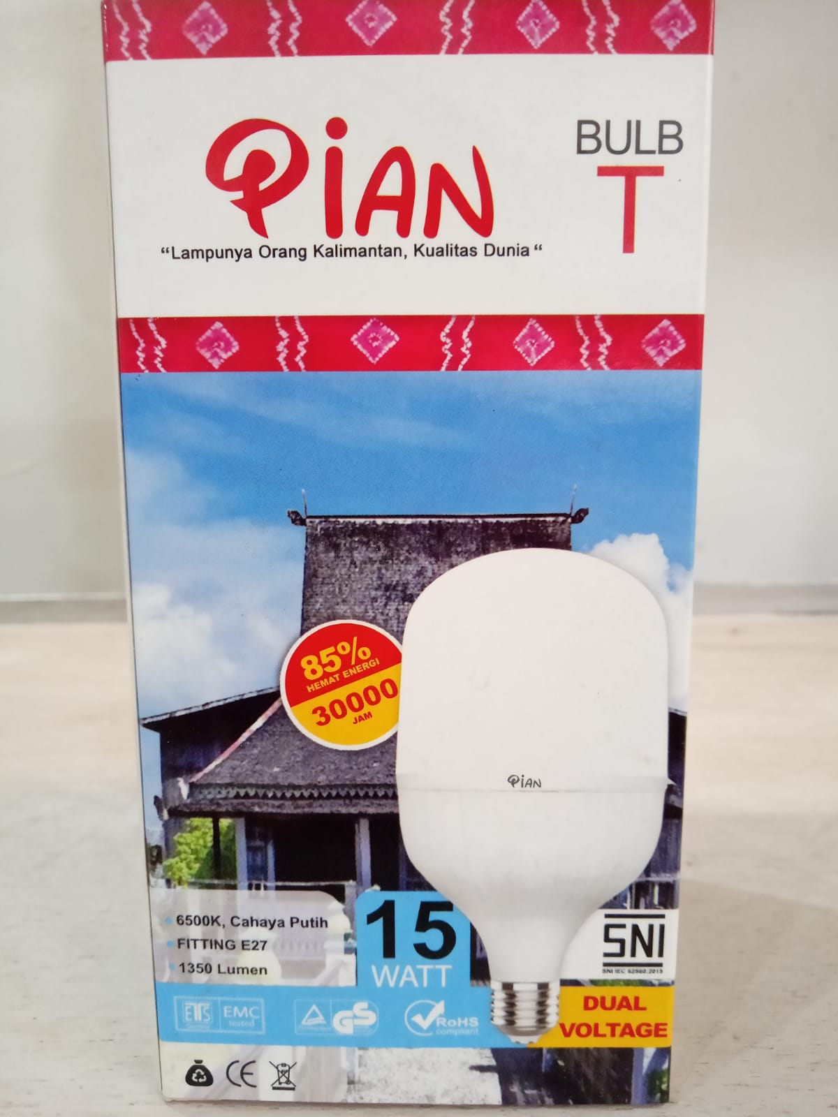 Lampu Pian Capsul 15 Watt