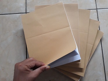 Cetak Kertas uk. 108 x 165 / 107,5 x 148,5 (1/2 Folio/Quarto)