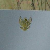 Cetak kop surat lambang garuda