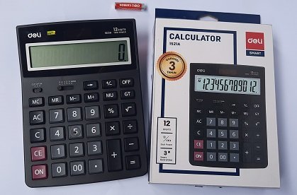 Kalkulator Deli 1521A