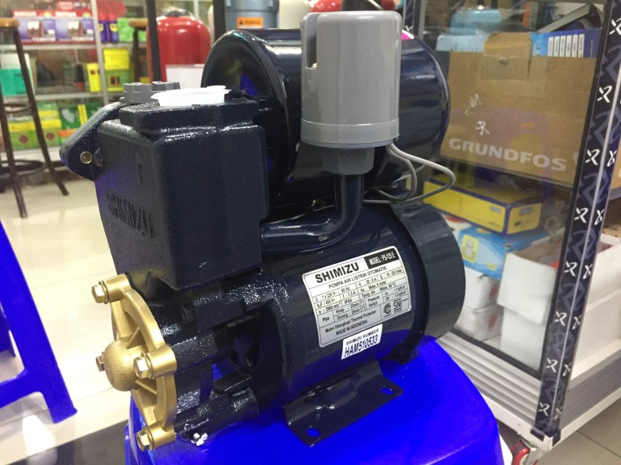 Mesin Pompa air pendorong otomatis shimizu PS 135 E