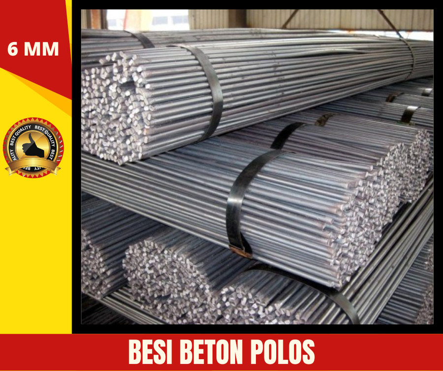 Besi Beton POLOS 6 MM