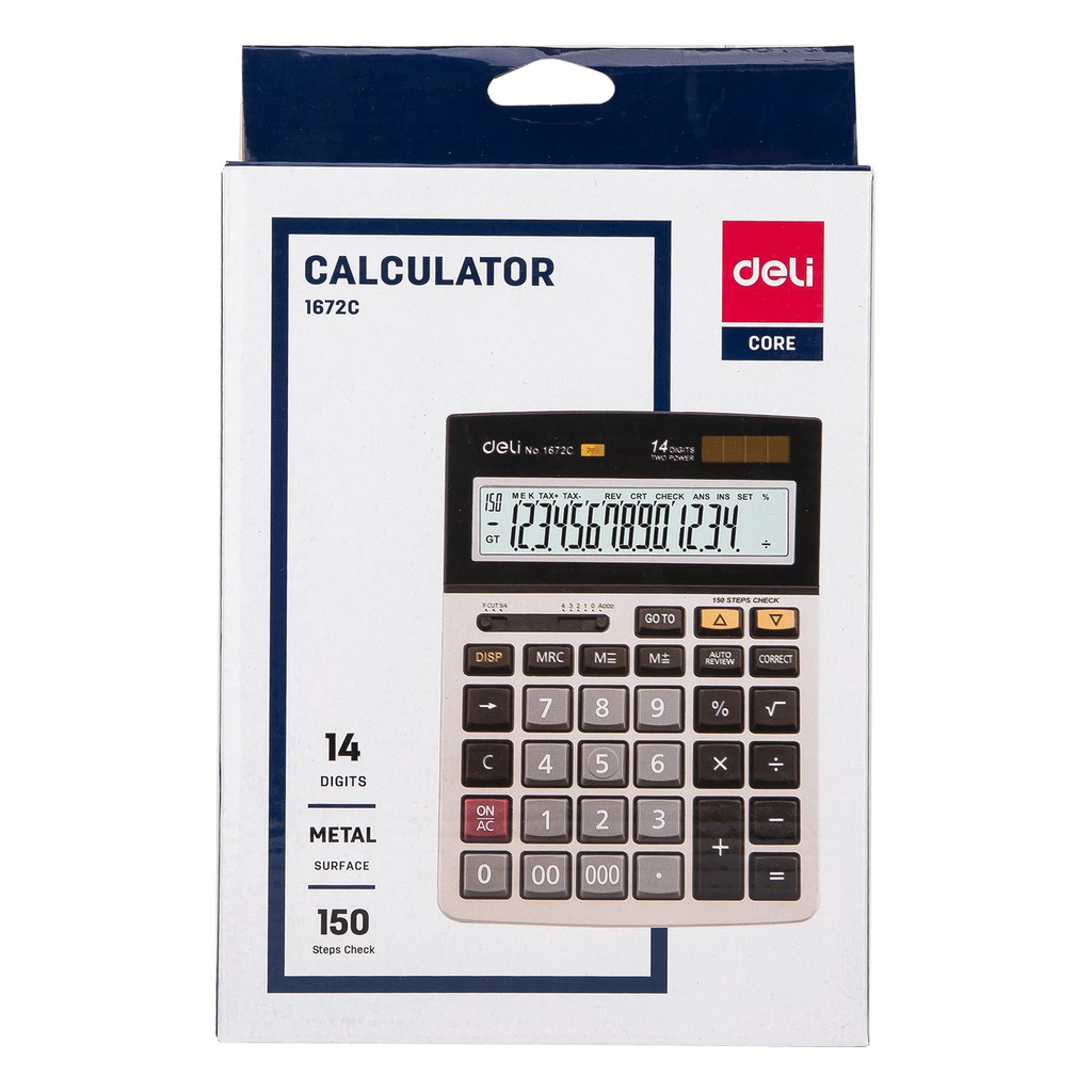 Kalkulator Deli 1672C