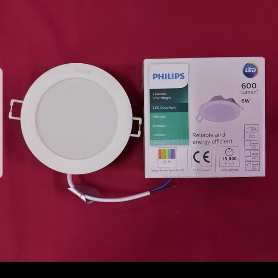 Lampu Donwlight Panel LED Philips 6W