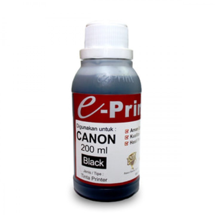 Tinta Printer Canon 200ml Hitam (E-print)