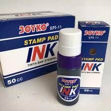 tintah stamping ink yamura biru besar