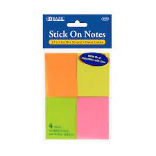 Stick Notes 38 x 51 mm Bazic