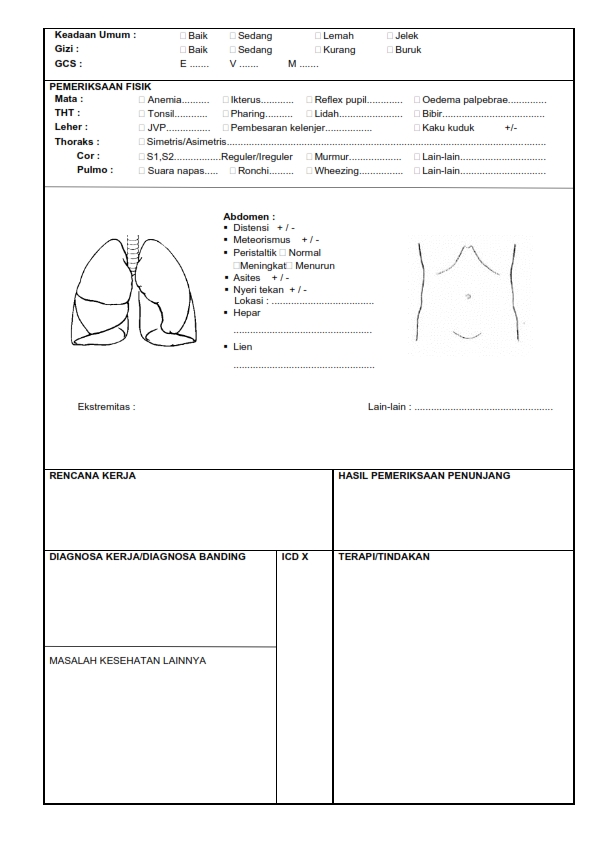 RM 37 Paru Bolak Balik (FORMULIR REKAM MEDIS RSUD BRIGJEND HASAN BASRY KANDANGAN)
