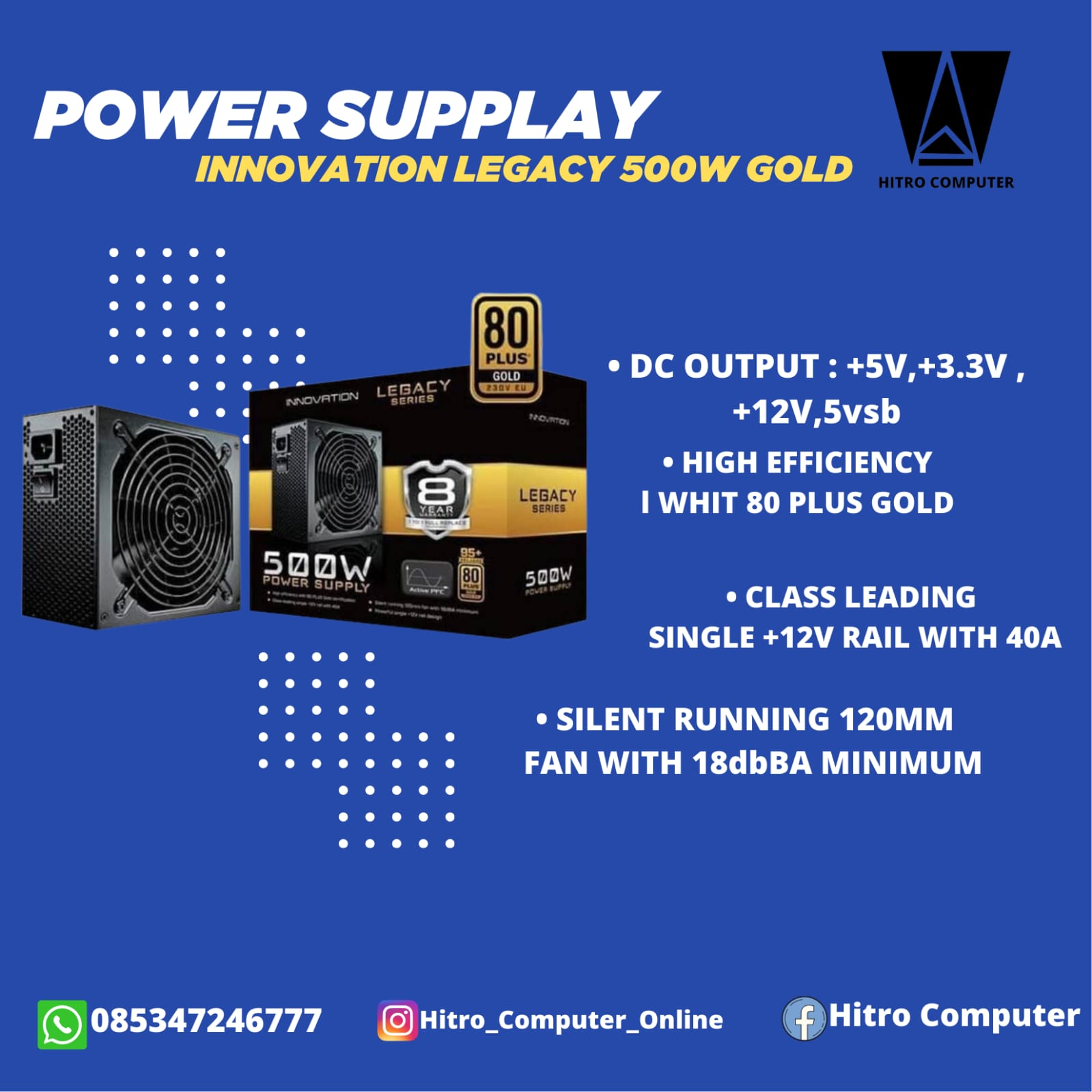 LEGACY INNOVATION 500W GOLD