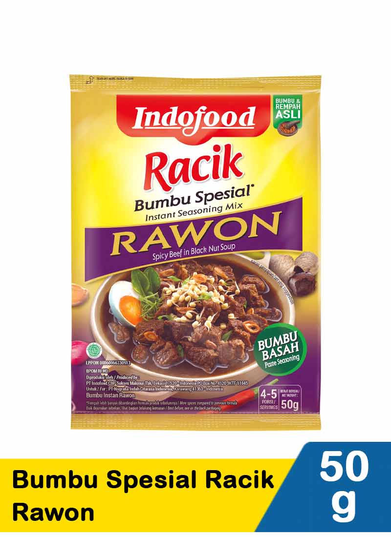 Bumbu Racik Rawon Instan Indofood