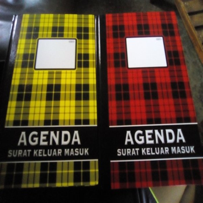 BUKU AGENDA KELUAR MASUK