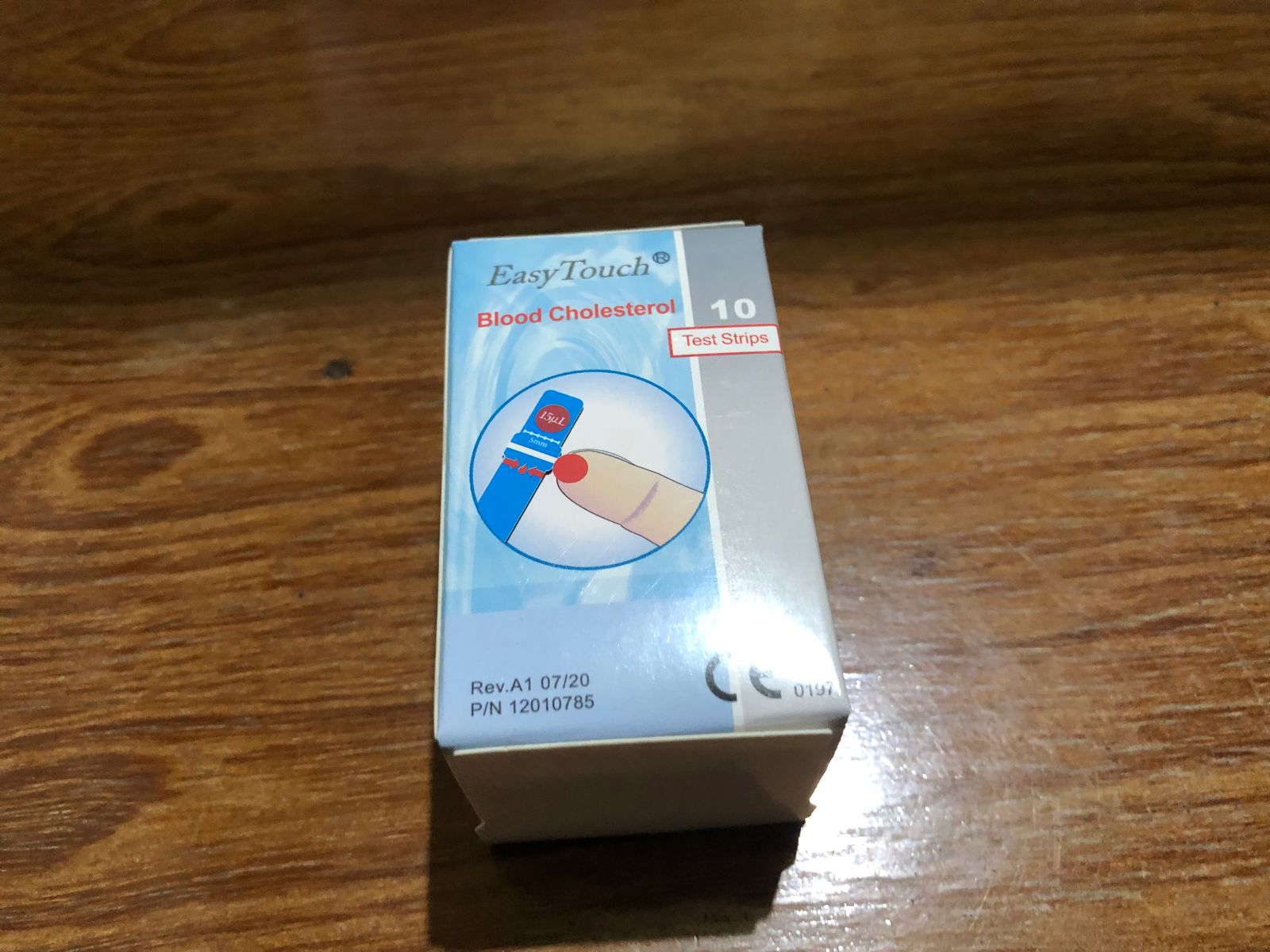 Blood Cholesterol 10 Test Strips