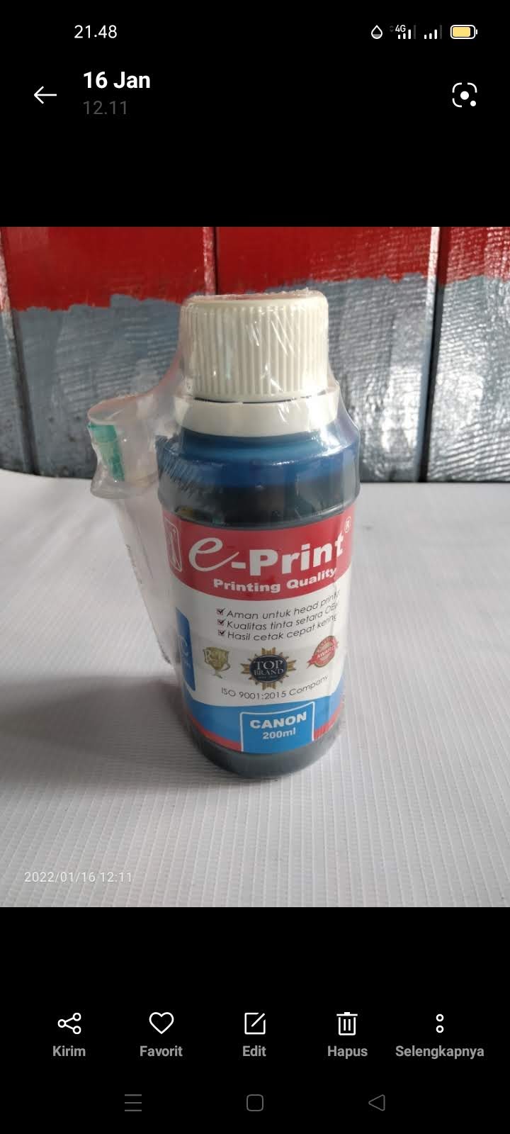 Tinta ePrint 200ml