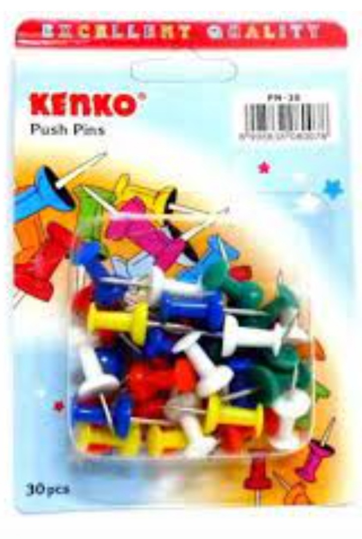 Push Pin Kenko warna/i