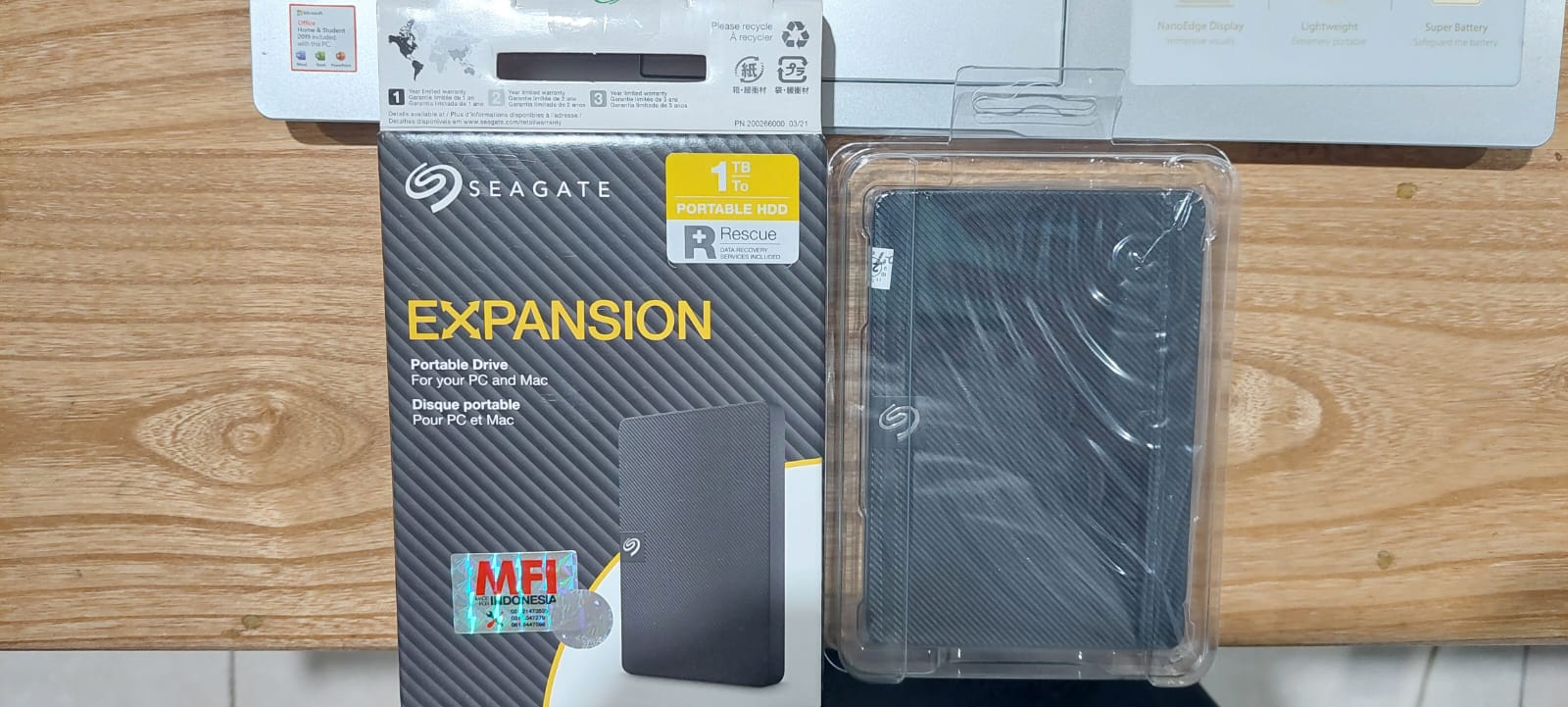 HARDISK EXTERNAL SEAGATE EXPANSION 1 TB