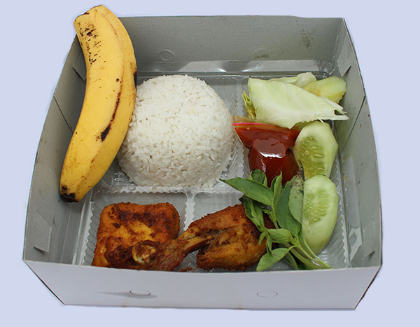 Nasi Ayam Paket Lengkap