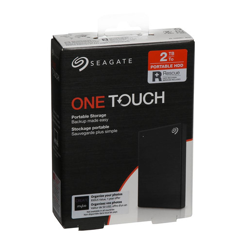 HARDISK EXTERNAL SEAGATE 2 TB ONE TOUCH USB 3.0