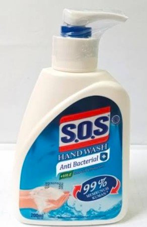 SOS Hand Soap Anti Bacterial