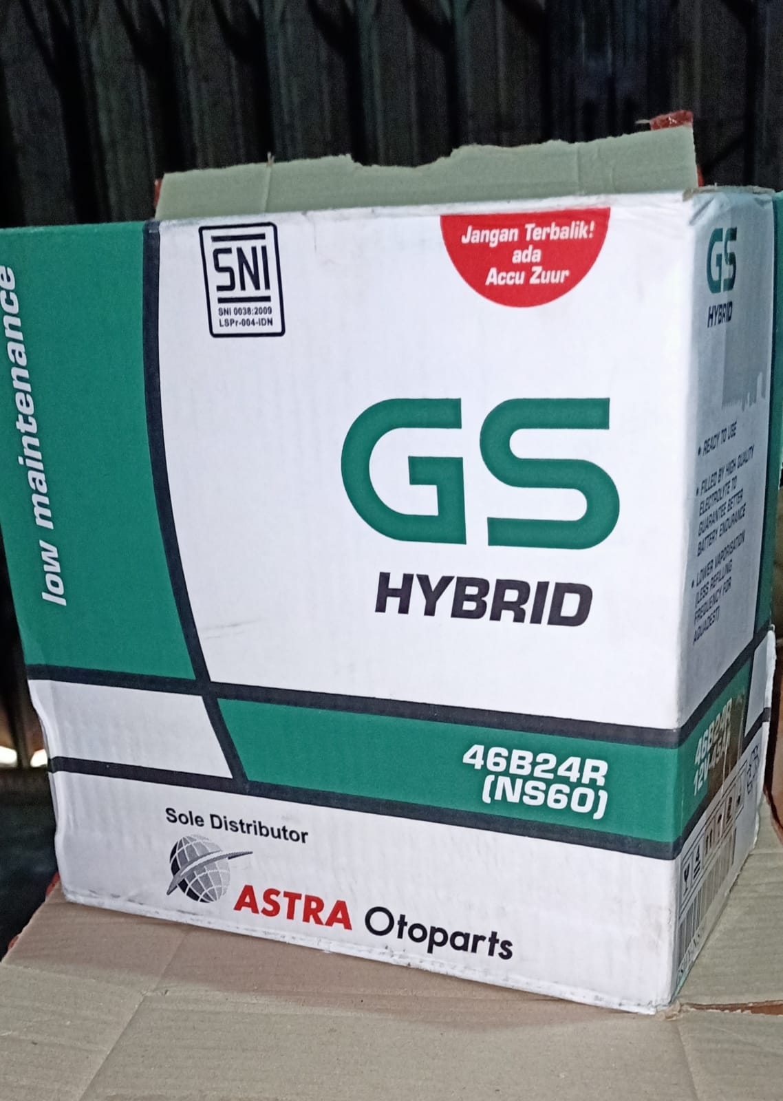 Aki GS Hybrid NS60