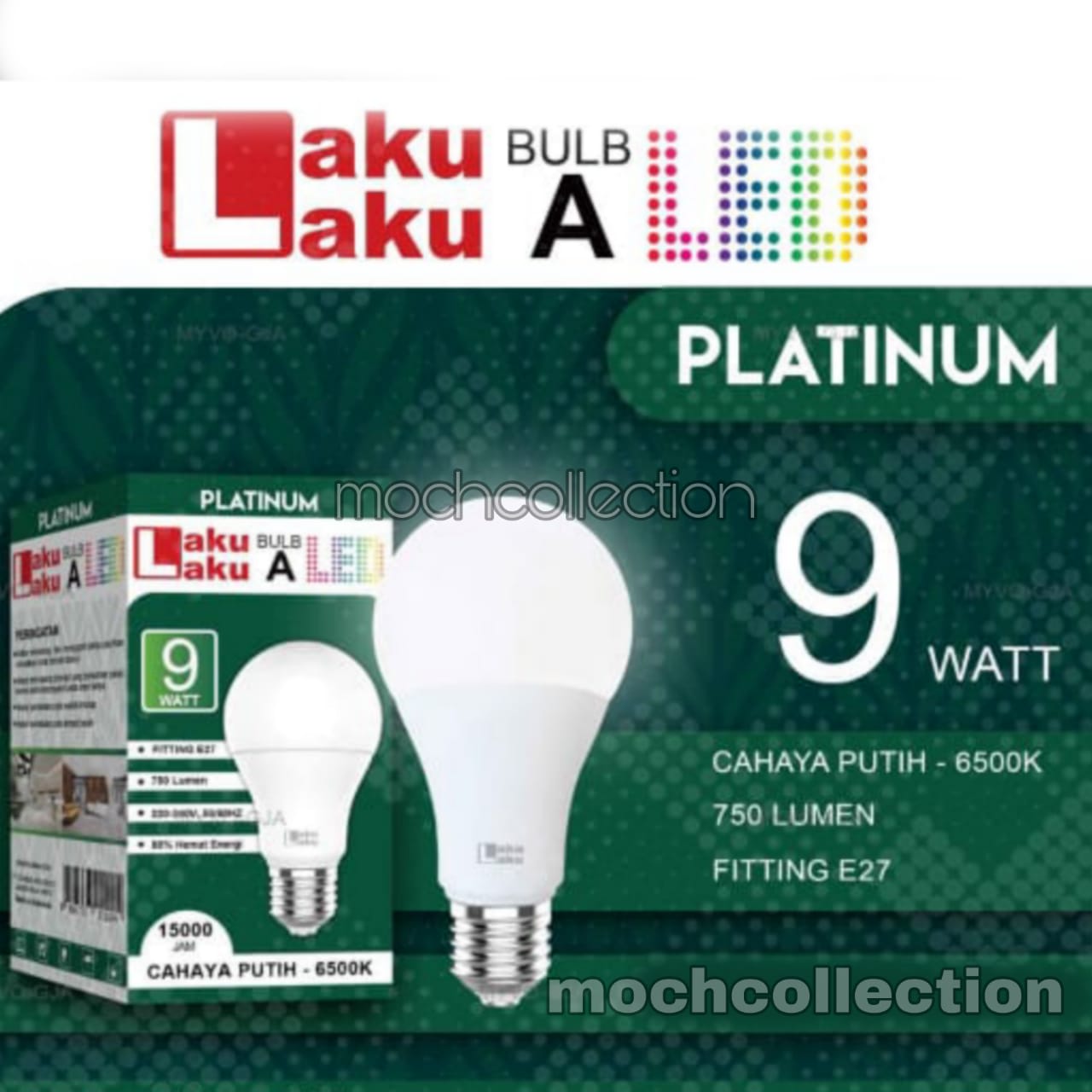 LAMPU LAKU LAKU PLATINUM 9W