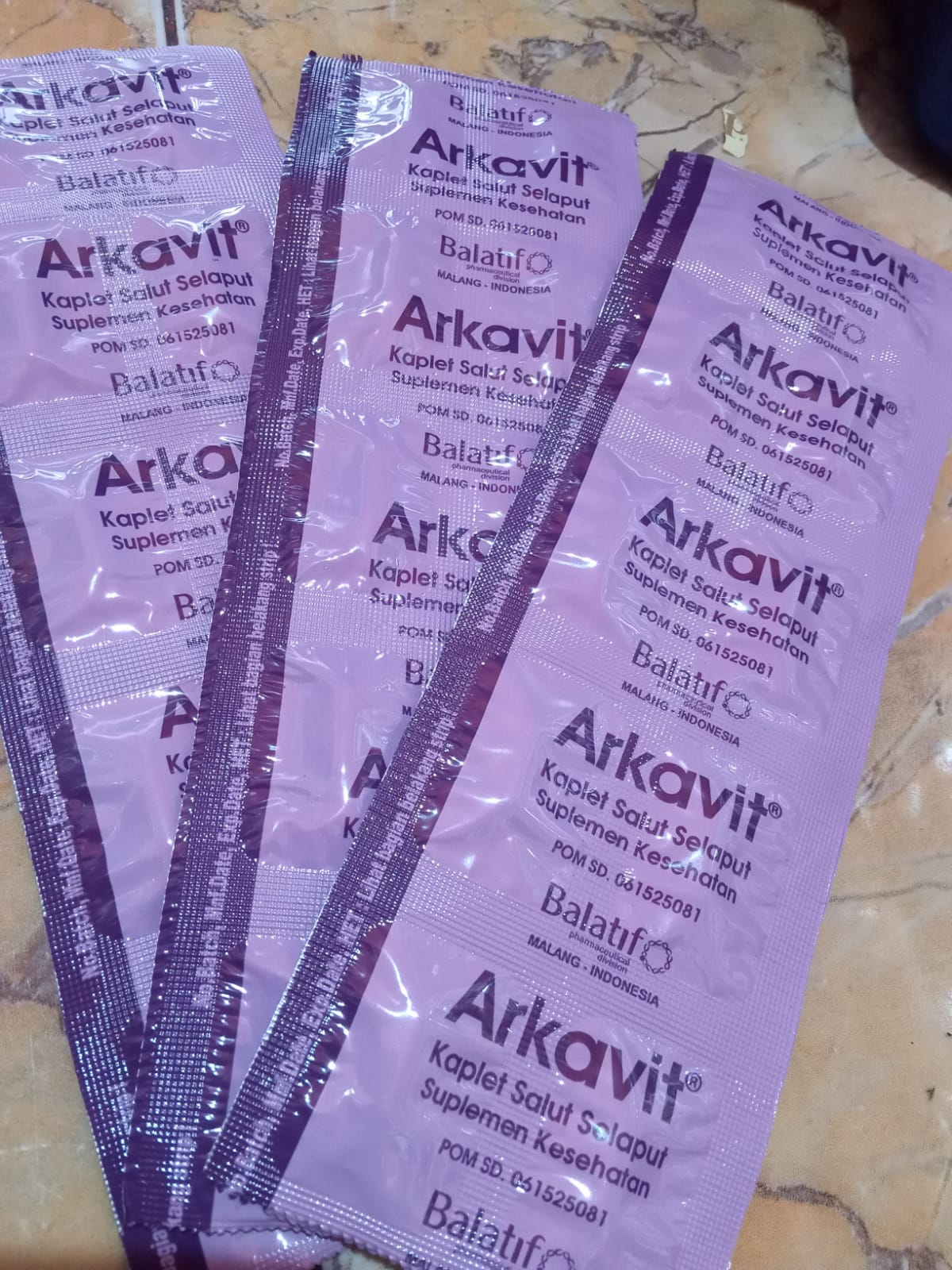 Arkavit multivitamin