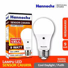 EMERGENCY HANNOCH SENSOR CAHAYA 9W