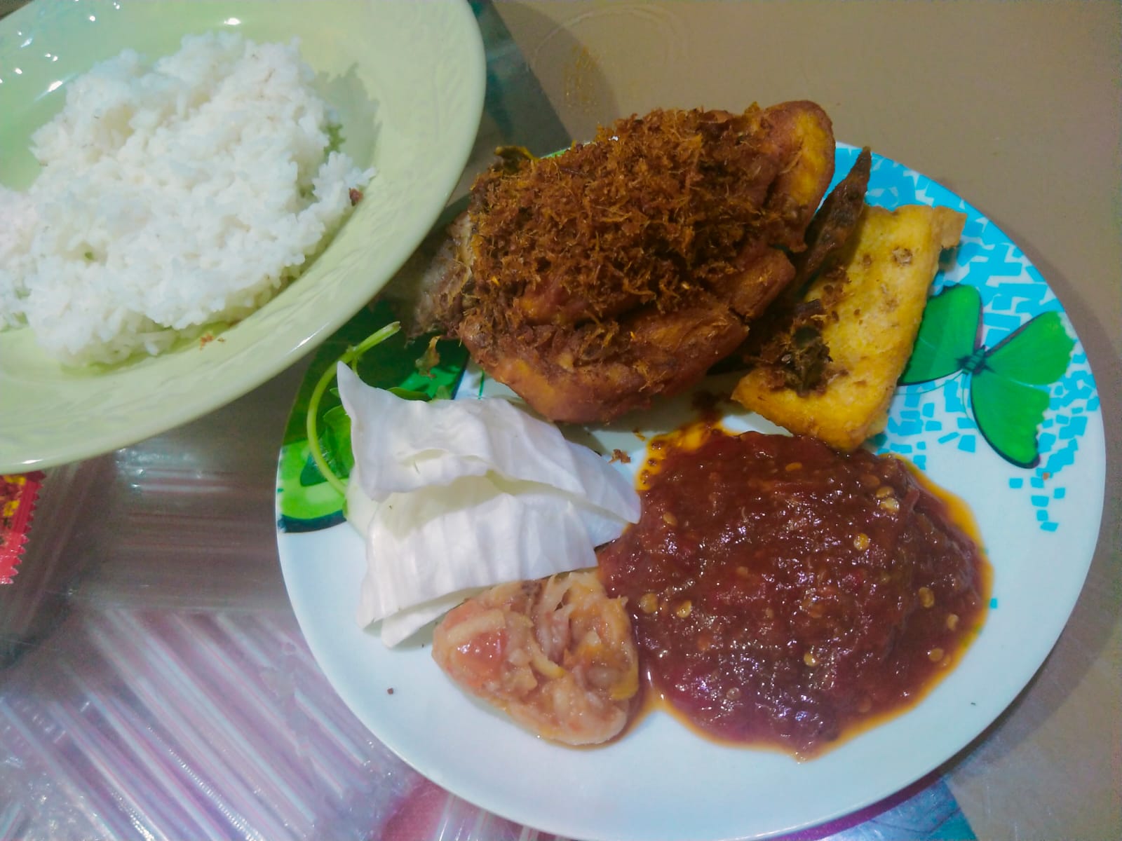 Ayam Goreng Sambal Mangga