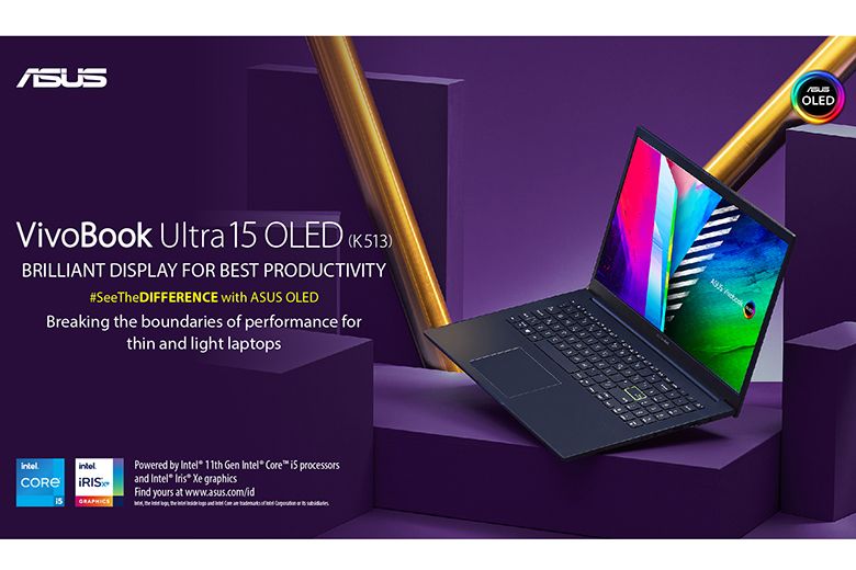 Laptop Vivobook Ultra 15 OLED K513